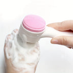 Silicone Dog Paw Cleaner Brush – Dual-Sided Pet Grooming & Massage Tool