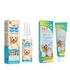 Pet Toothpaste & Mouth Spray Set – Dental Care, Fresh Breath & Teeth Cleaning for Dogs and Cats