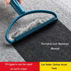 Portable Pet Hair Remover Lint Brush – Dog & Cat Hair Cleaner for Carpets, Sofa & Clothes