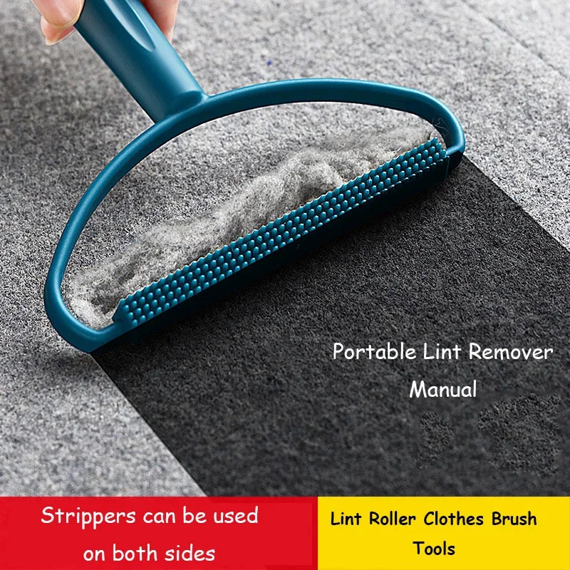 Portable Pet Hair Remover Lint Brush – Dog & Cat Hair Cleaner for Carpets, Sofa & Clothes