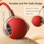 Interactive Dog and Cat Ball Toy with Rope – Durable Self Entertainment Jumping Pet Teaser Ball