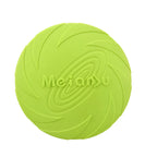 Silicone Dog Flying Disc Toy – Durable TPR Frisbee for Fetch, Outdoor Training & Interactive Play