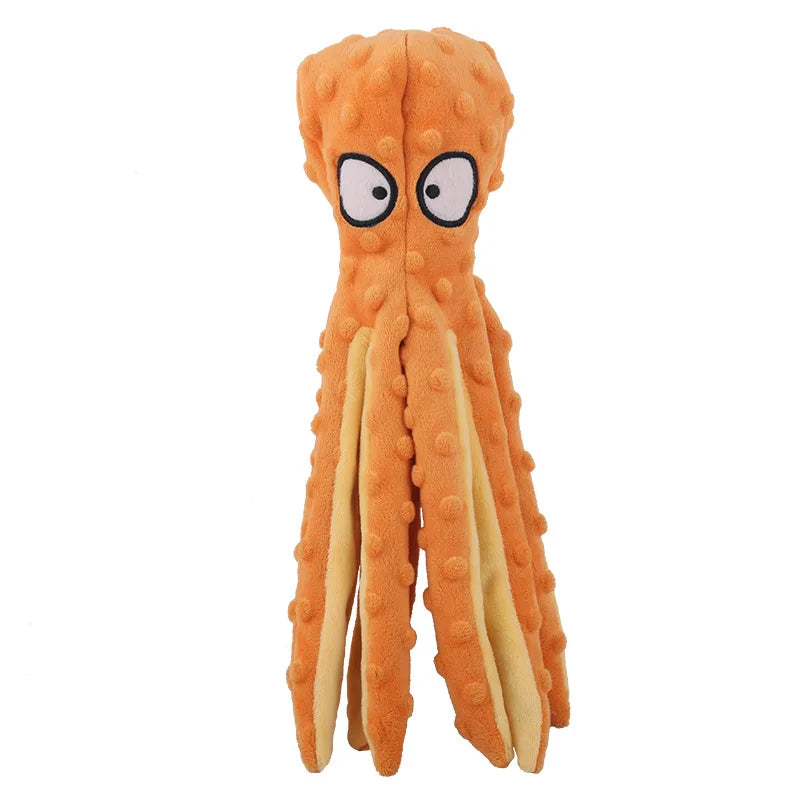 Plush Dinosaur Dog Toy with Squeaker – Interactive Chew Toy for Small Dogs & Cats