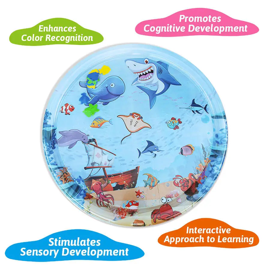 Summer Cooling Pet Water Bed Cushion Water Sensory Inflatable Play Mat Pet Cleaning Cooling Mat Pet Supplies Top Quality Cool