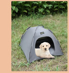 Tent Shape Cat Beds Removable Convenient Storage Pet Bed Portable Outdoor Travel Sunshade Cat and Dog Tent Pet Essentials