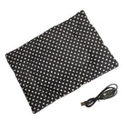 USB Pet Heating Pad Soft Plush Electric Blanket for Dogs and Cats | Washable Warm Bed Mat for Winter Puppies and Kittens