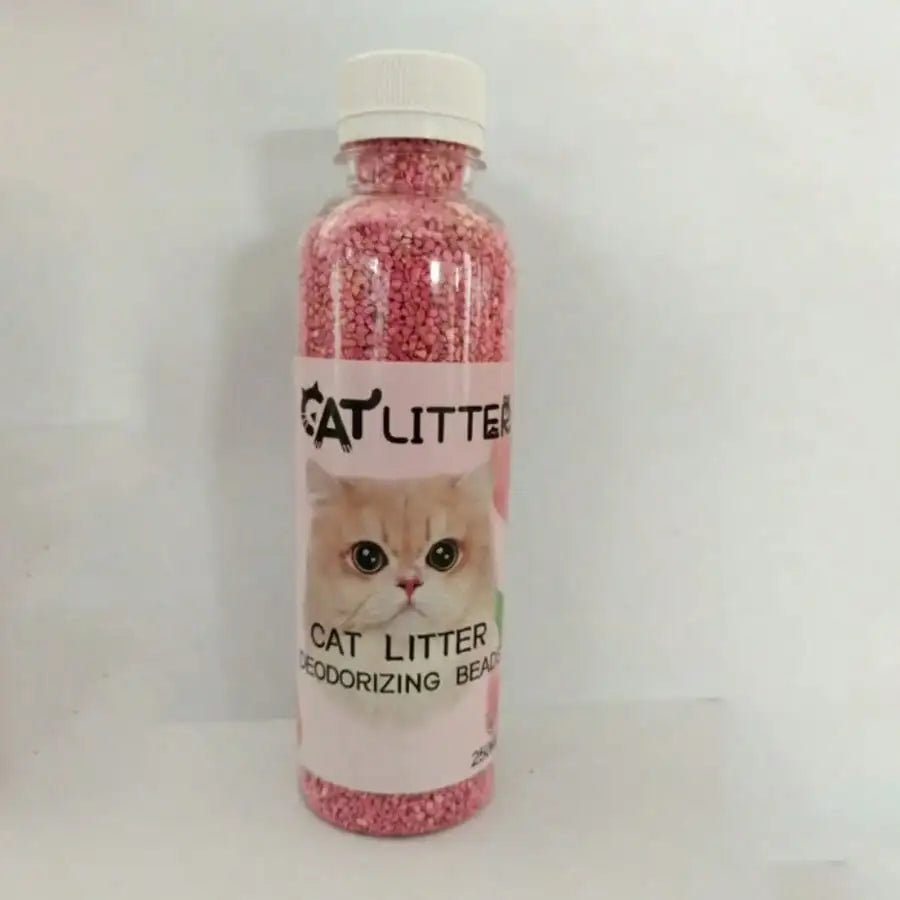Fresh Scent Cat Litter Deodorizer Beads 250ml – Natural Plant-Based Odor Eliminator for Litter Boxes & Pet Areas