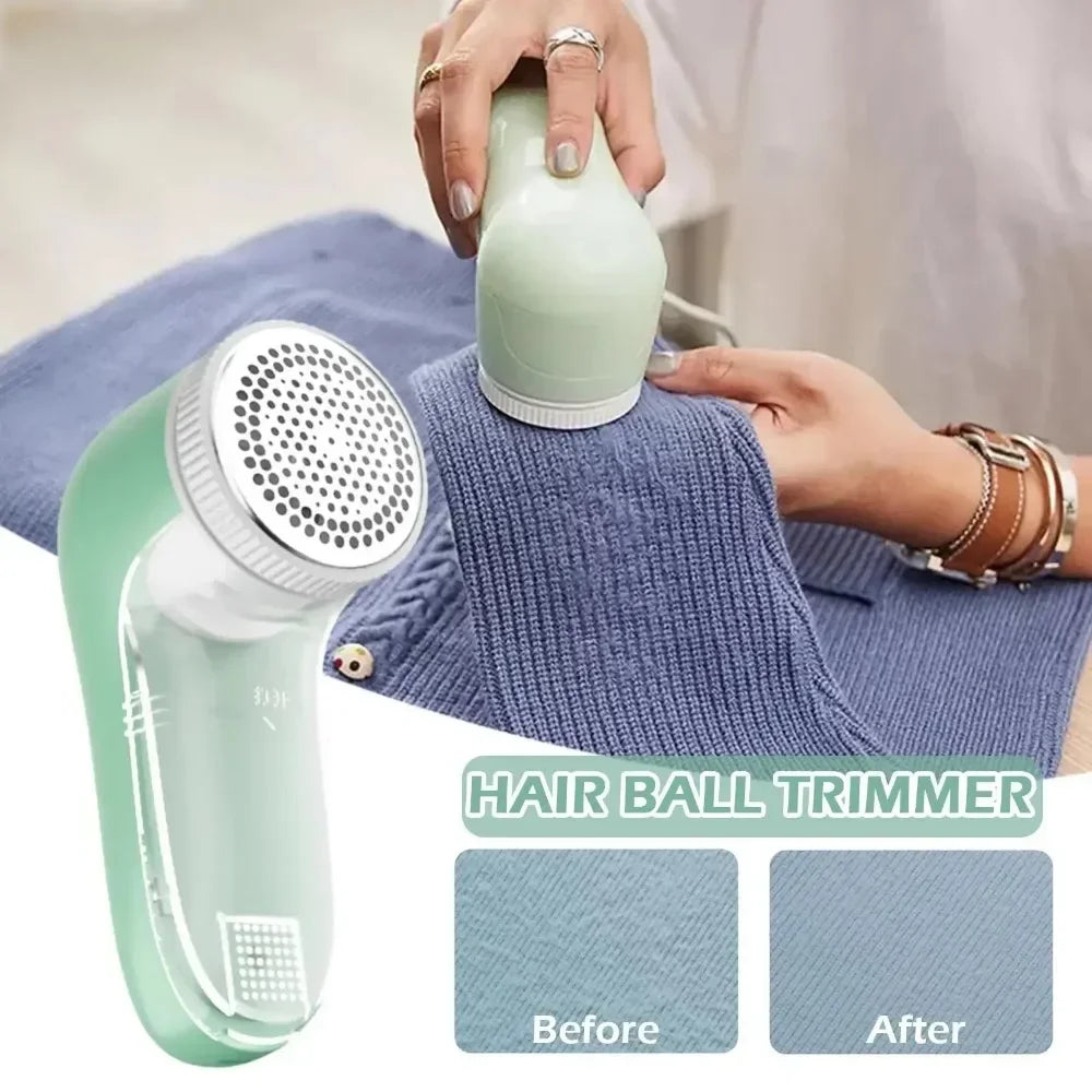 Electric Lint Remover for Clothes – Pet Hair & Fabric Shaver Portable