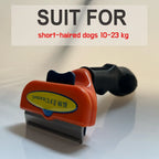 Dog & Cat Deshedding Grooming Brush | Undercoat Hair Remover Comb for Long & Short Hair