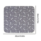Reusable Puppy Pee Pad 60×40cm | Leak-Proof Absorbent Dog and Cat Training Mat for Home and Travel