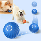 Automatic Moving Dog Ball Toy – USB Rechargeable Interactive Rolling & Bouncing Ball for Puppies and Dogs