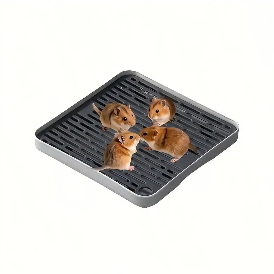Small Pet Corner Litter Box Toilet Tray – Rabbit, Guinea Pig, Ferret, Hamster & Bunny Potty Training Toilet Box