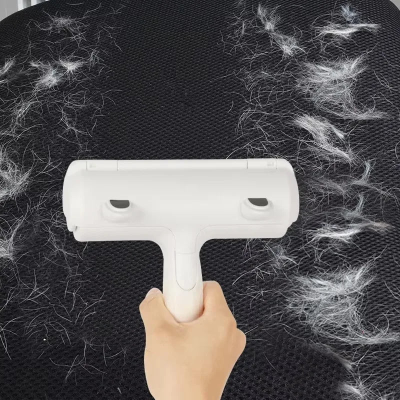 Cat Hair Remover Brush – Large Self-Cleaning Pet Fur Roller for Sofa, Furniture & Clothes