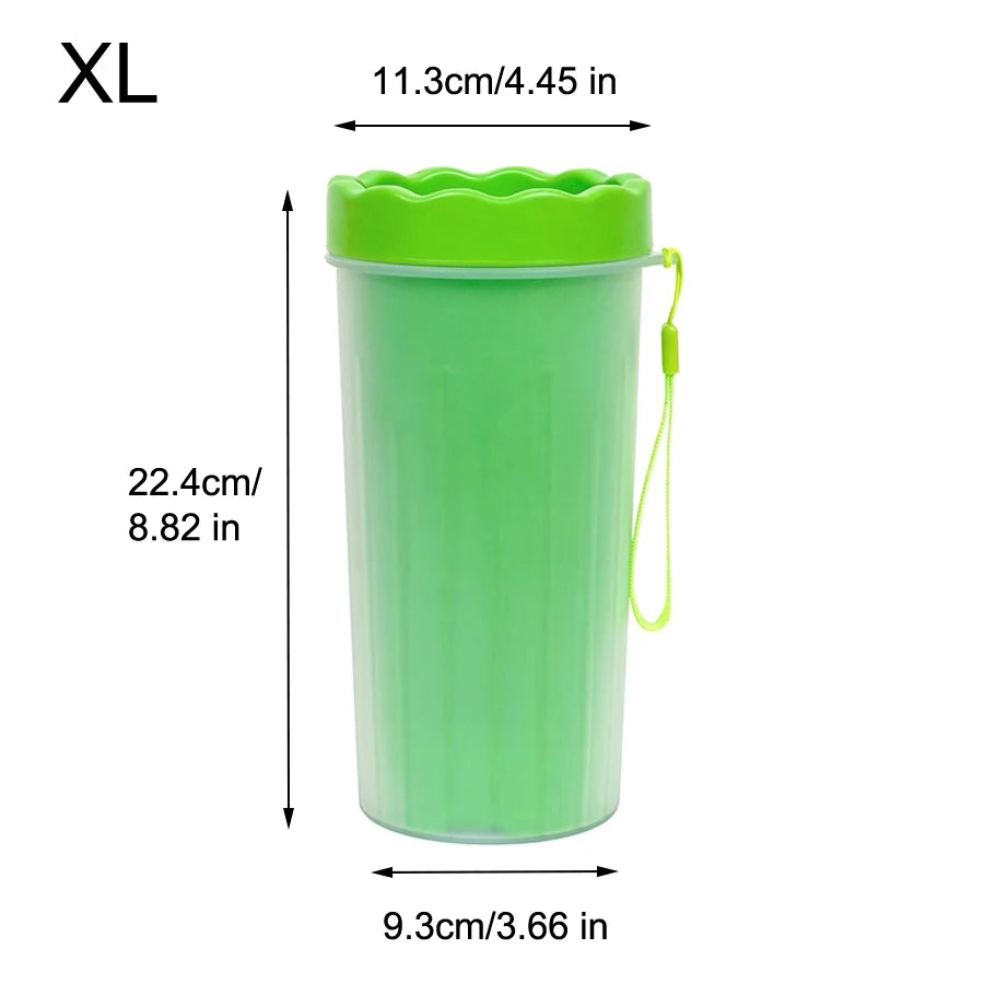 Pet Paw Cleaner Cup – Silicone Foot Washer for Dogs & Cats, Mud & Dirt Remover (S/M/L/XL Sizes)