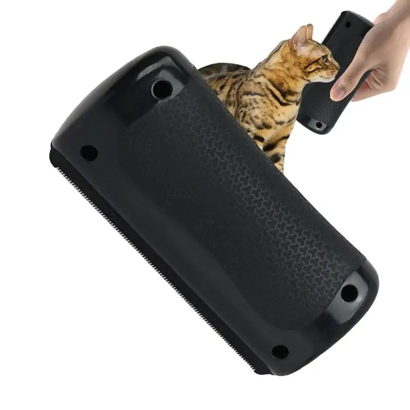 Pet Deshedding Brush | Dog & Cat Hair Remover & Knot Cutter Grooming Tool