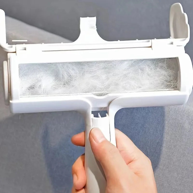 Self-Cleaning Pet Hair Remover Roller – Reusable Dog & Cat Fur Lint Brush