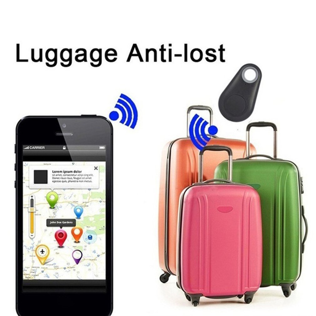 Mini Bluetooth 4.0 Smart Anti-Lost Tracker Tag for Pets, Kids, Wallet, Keys – Wireless Key Finder with Alarm and Phone Finder App Support (iOS and Android)