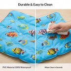 Pet Cooling Ice Mat For Dogs Cats Summer Non Toxic Self Cooling Pad For Indoor Outdoor Use