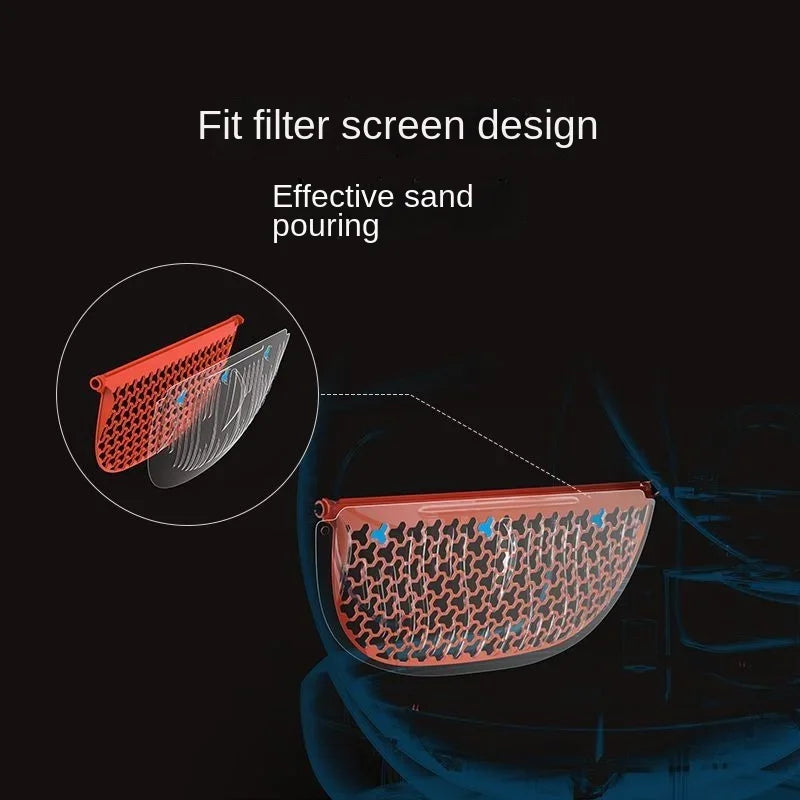 Original PETKIT Cat Litter Box Filter Mesh 3PCS for PURA MAX Automatic Self-Cleaning Cat Litter Box – Replacement Sand Pouring Plate Filter Screen Accessories