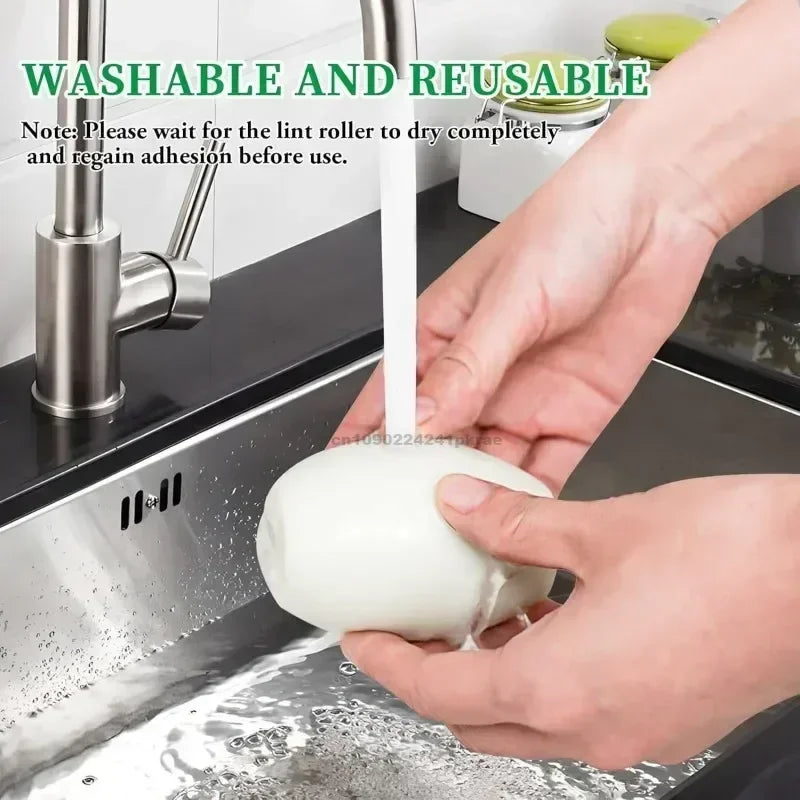 Reusable Pet Hair Remover Roller Ball – Washable Lint Cleaner for Clothes, Sofa & Pet Hair