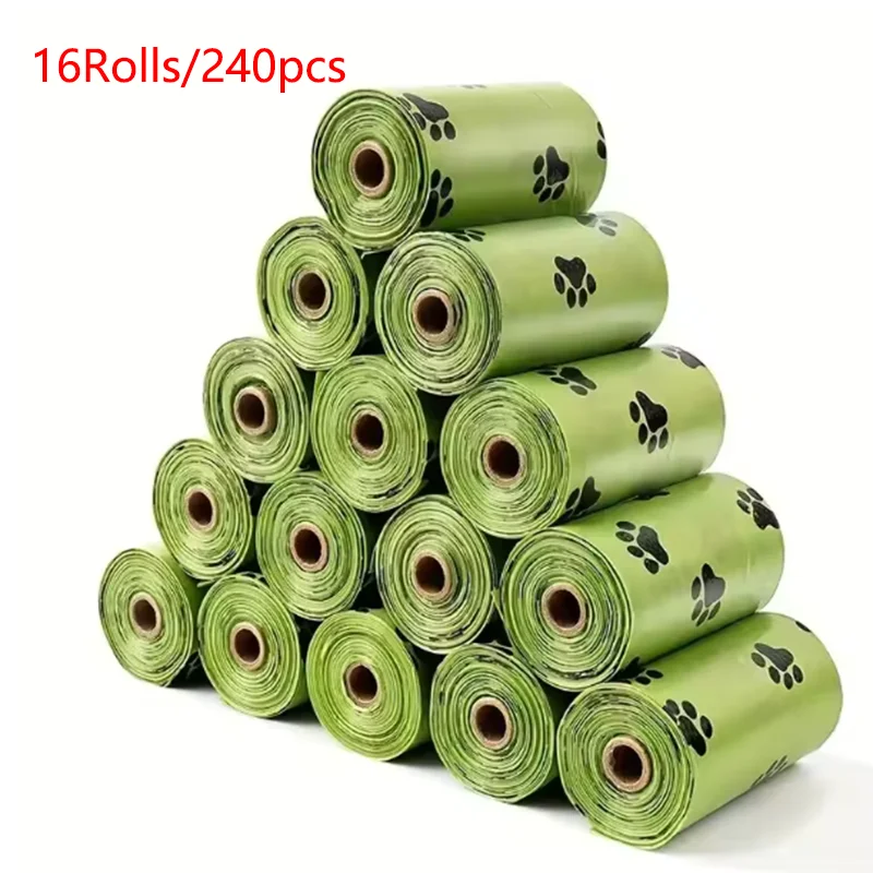 Biodegradable Dog Poop Bags – Leak-Proof Pet Waste Bags for Outdoor Walking