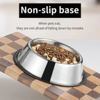Stainless Steel Pet Bowl – Durable & Easy to Clean (6 Sizes)