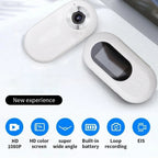 Pet Action Camera 170° Wide-Angle Pet Collar Camera Full HD 1080P Supports Memory Cards USB Rechargeable Portable For Dogs