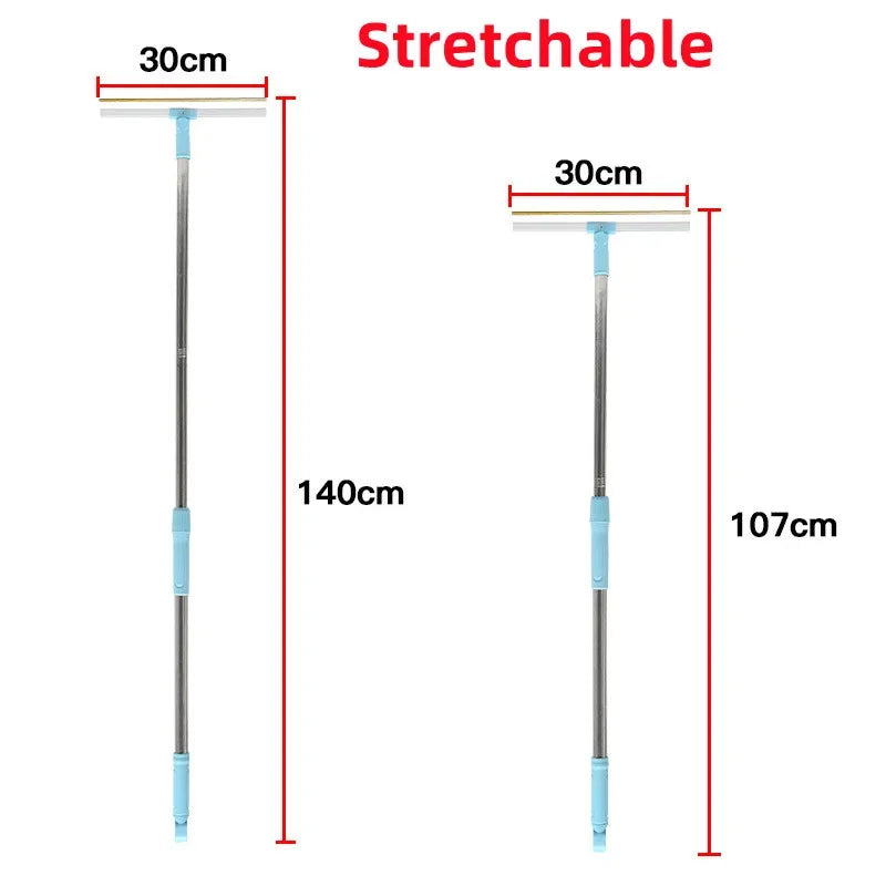 Pet Hair Remover Set – 3-in-1 Carpet Rake Tool with Telescopic Handle for Dog & Cat Fur Cleaning