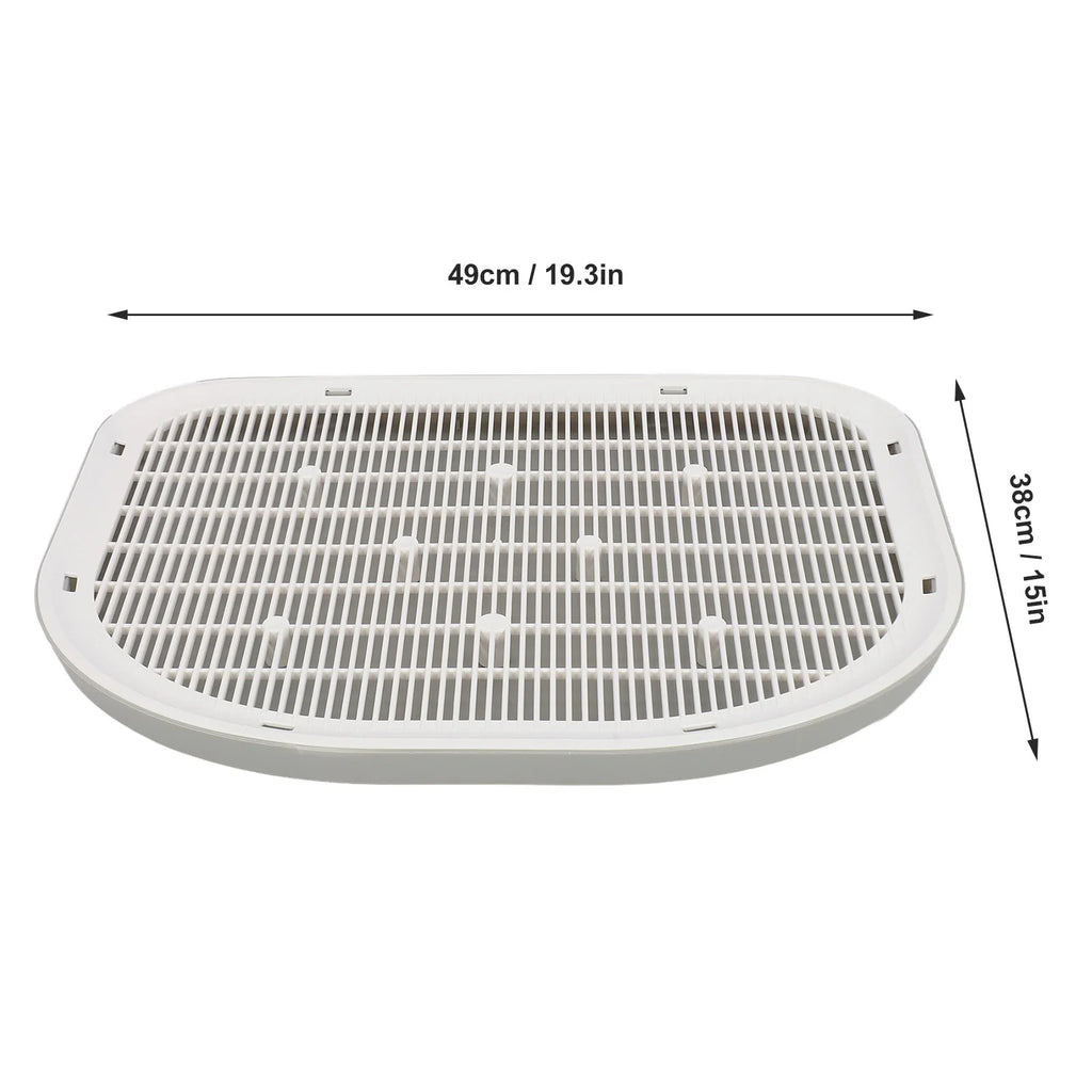 Waterproof Cat Litter Mat – Anti-Slip Litter Trapping and Catcher Mat for Cat Litter Boxes, Easy Clean Reusable Design