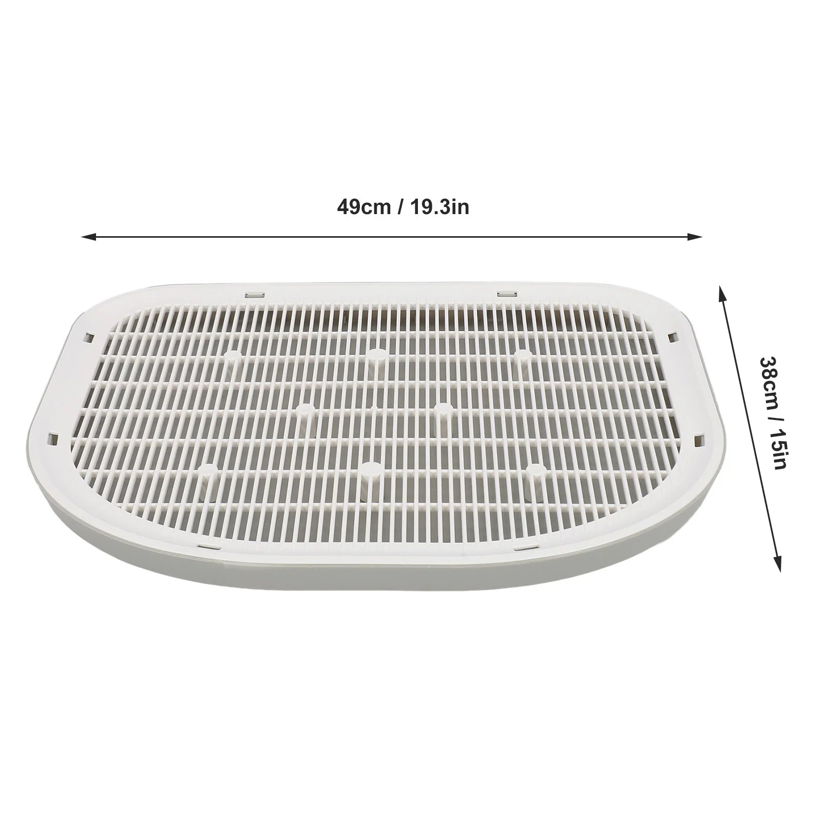 Waterproof Cat Litter Mat – Anti-Slip Litter Trapping and Catcher Mat for Cat Litter Boxes, Easy Clean Reusable Design