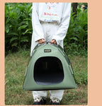 Tent Shape Cat Beds Removable Convenient Storage Pet Bed Portable Outdoor Travel Sunshade Cat and Dog Tent Pet Essentials