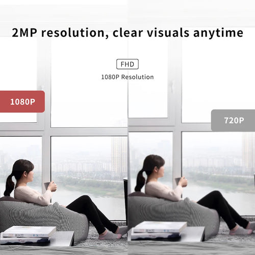 BoyKeep 1080P Indoor Security Camera with Phone App – WiFi Pet & Baby Monitor with Motion Detection and 2-Way Audio