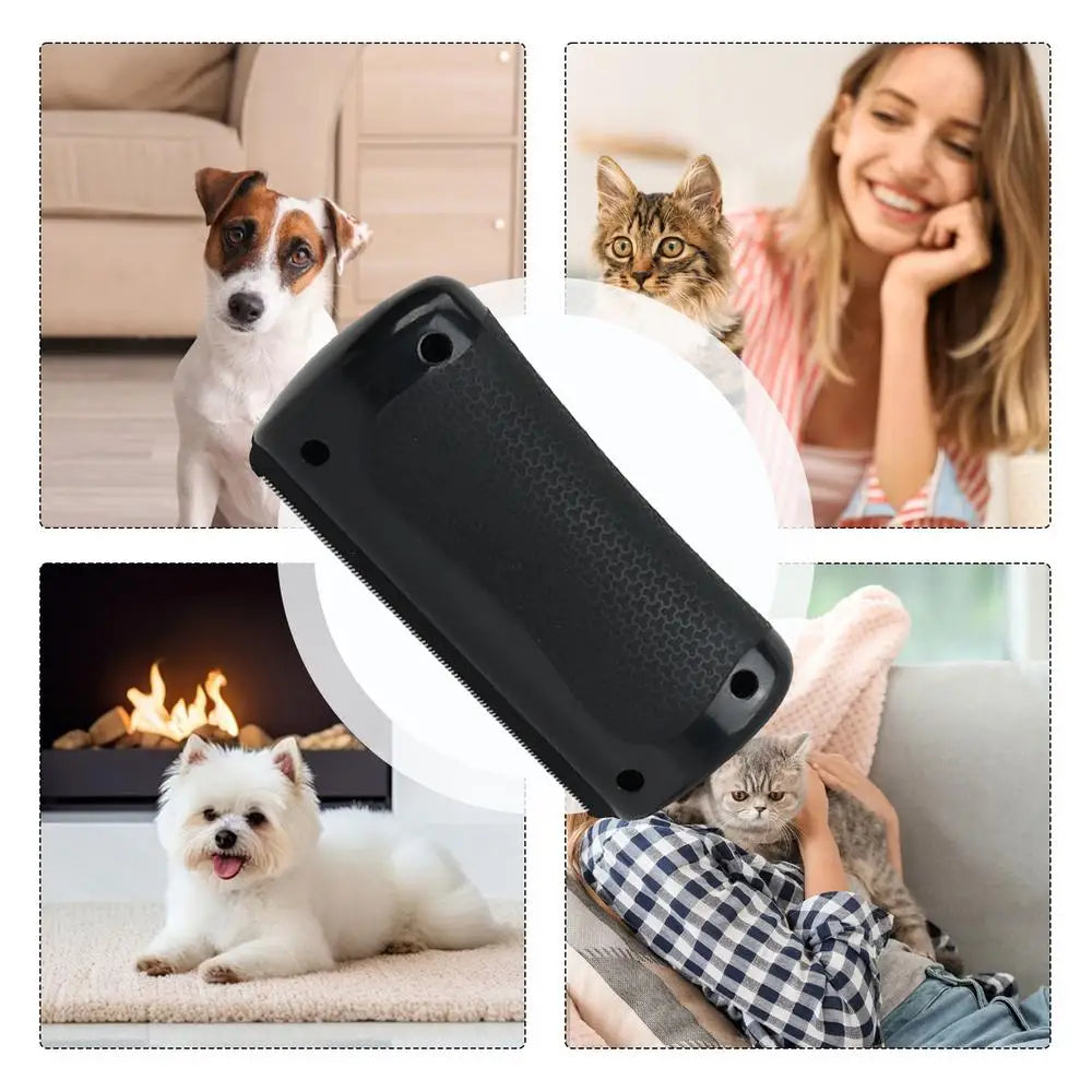 Pet Deshedding Brush | Dog & Cat Hair Remover & Knot Cutter Grooming Tool