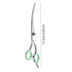 Pet Grooming Scissors Stainless Steel – Dog and Cat Hair Trimming Shears for Face, Eyes, Ears & Feet
