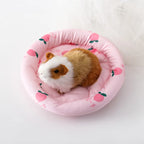 Warm Plush Small Animal Bed Nest – Soft Cotton Cushion for Hamster, Guinea Pig, Rabbit, Hedgehog & Small Pets