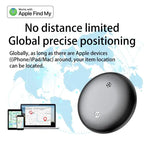 Smart GPS Locator Tag – Pet, Kids, Wallet and Luggage Tracker (Apple Find My Compatible)