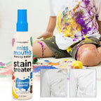 Portable Stain Remover Spray for Laundry and Fabric – Oil, Food, Pet and Candle Stain Cleaner 120ml