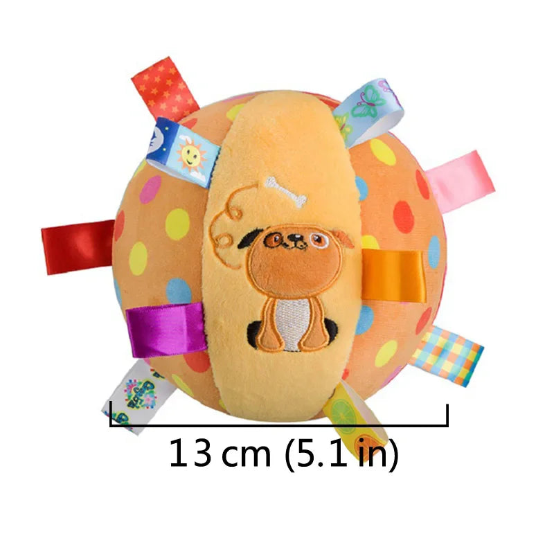 Interactive Ball Dog Toy with Handle – Bite-Resistant Tug & Fetch Training Toy