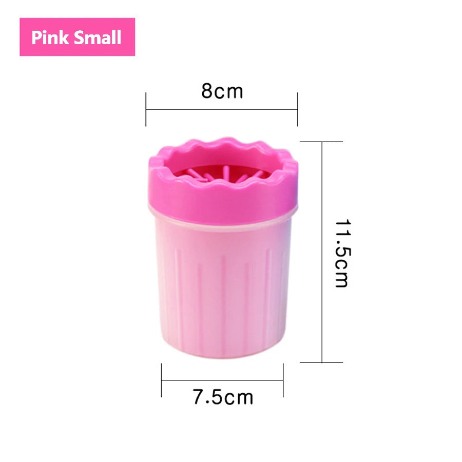 Pet Paw Cleaner Cup – Silicone Foot Washer for Dogs & Cats, Mud & Dirt Remover (S/M/L/XL Sizes)