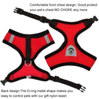 Adjustable Cat and Dog Harness Vest with Leash | Breathable Reflective Mesh Walking Harness for Small Medium Pets