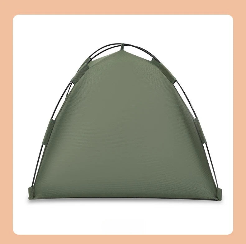 Tent Shape Cat Beds Removable Convenient Storage Pet Bed Portable Outdoor Travel Sunshade Cat and Dog Tent Pet Essentials