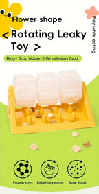 Interactive Dog Food Dispenser Toy – Puzzle Slow Feeder & Treat Dispenser