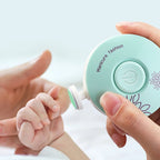 Electric Baby Nail Trimmer – Safe Infant Nail Polisher for Newborns (0–12 Months) Baby Nail Care Kit