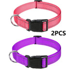Decorative Choker Dog Collar for Small Puppies – Adjustable Nylon Pet Neck Collar