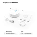 Smart Pet Odor Purifier Auto Sensor Cat Litter Box Deodorizer – Silent Rechargeable Air Freshener for Pets, Toilets & Shoe Cabinets (3000mAh)