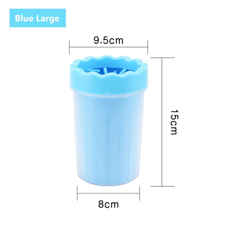Pet Paw Cleaner Cup – Silicone Foot Washer for Dogs & Cats, Mud & Dirt Remover (S/M/L/XL Sizes)