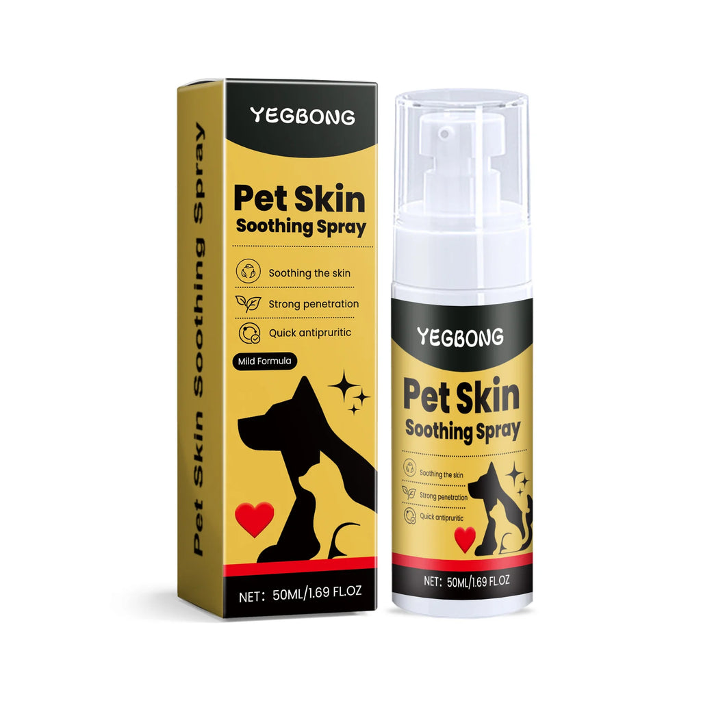Pet Skin Care Spray 50ml – Soothing Skin Support & Coat Care Spray for Dogs and Cats