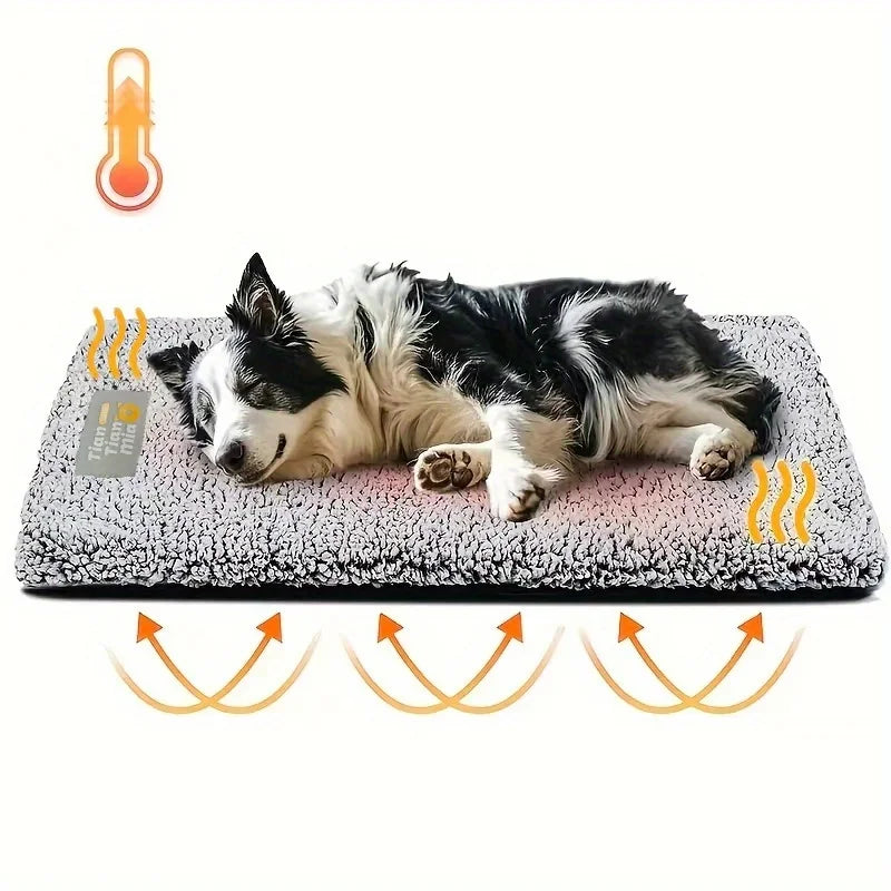 Winter Warm Pet Mattress for Dogs and Cats | Non-Slip Washable Cozy Bed Mat for Small to Large Pets