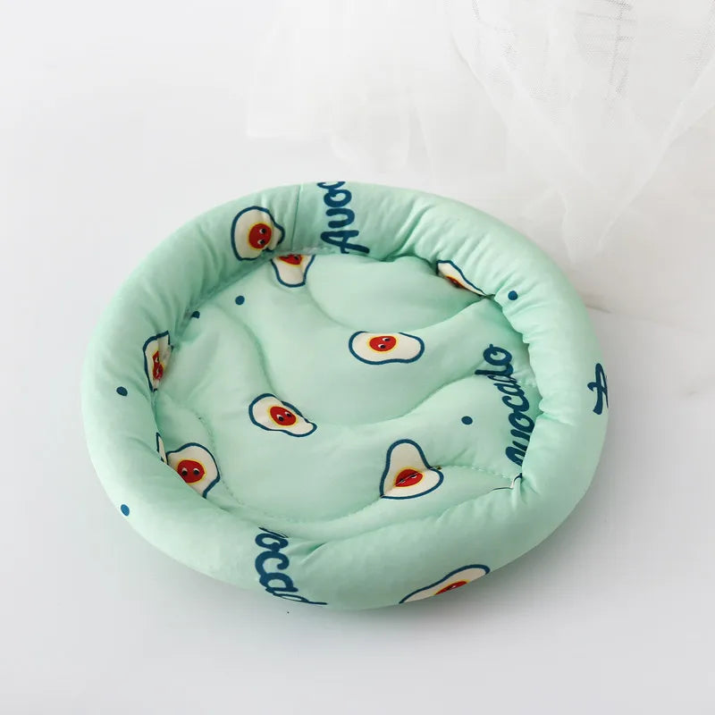 Warm Plush Small Animal Bed Nest – Soft Cotton Cushion for Hamster, Guinea Pig, Rabbit, Hedgehog & Small Pets