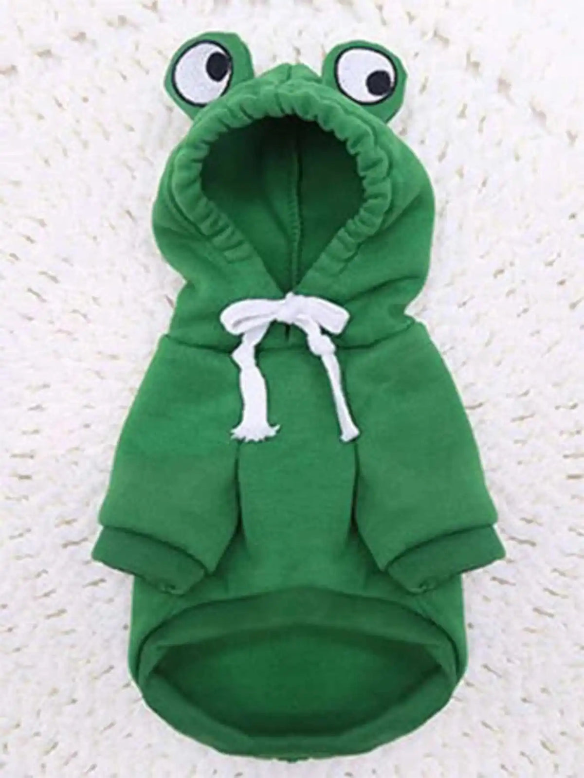 Frog Dog Sweater for Small & Medium Dogs | Cute Green Hoodie